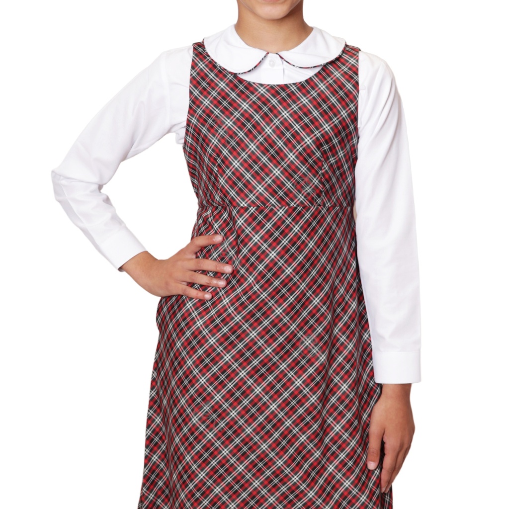 Georgia Uniforms - Girls Pinafore Cross Jumper For Grade 1 To 6