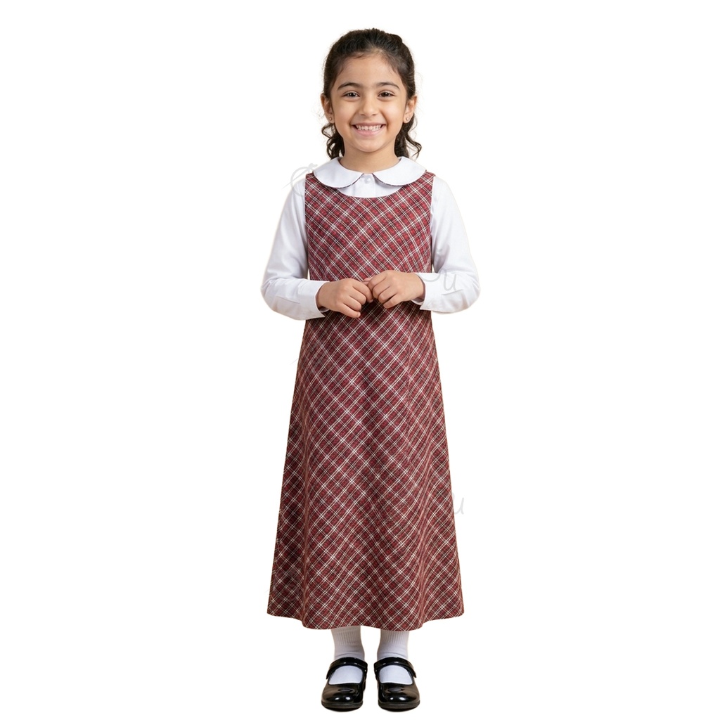 Georgia Uniforms - Girls Pinafore Cross Jumper For Grade 1 To 6