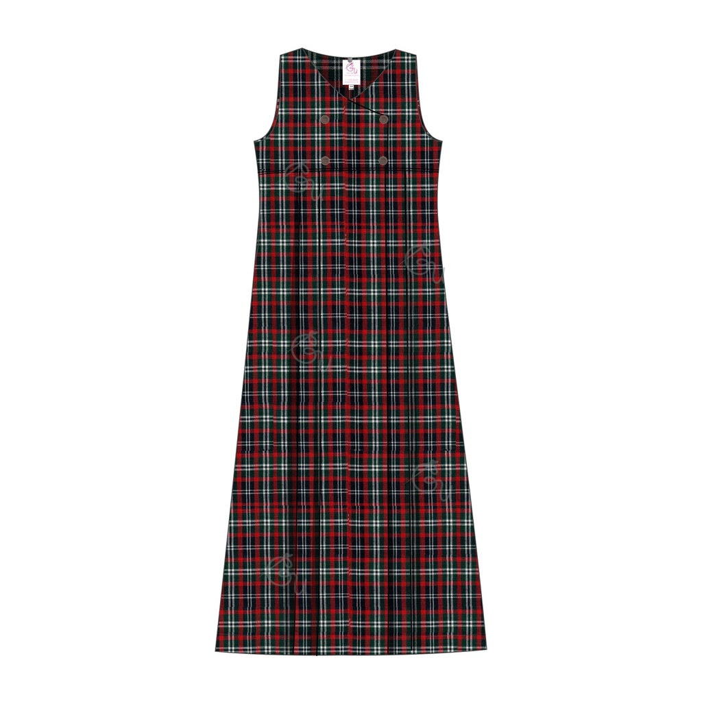 Georgia Uniforms - Girls Pinafore Buttoned Jumper For Grade 1 to 6