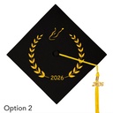 Georgia Uniforms - Graduation Cap With Embroidery