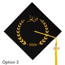 Georgia Uniforms - Graduation Cap With Embroidery