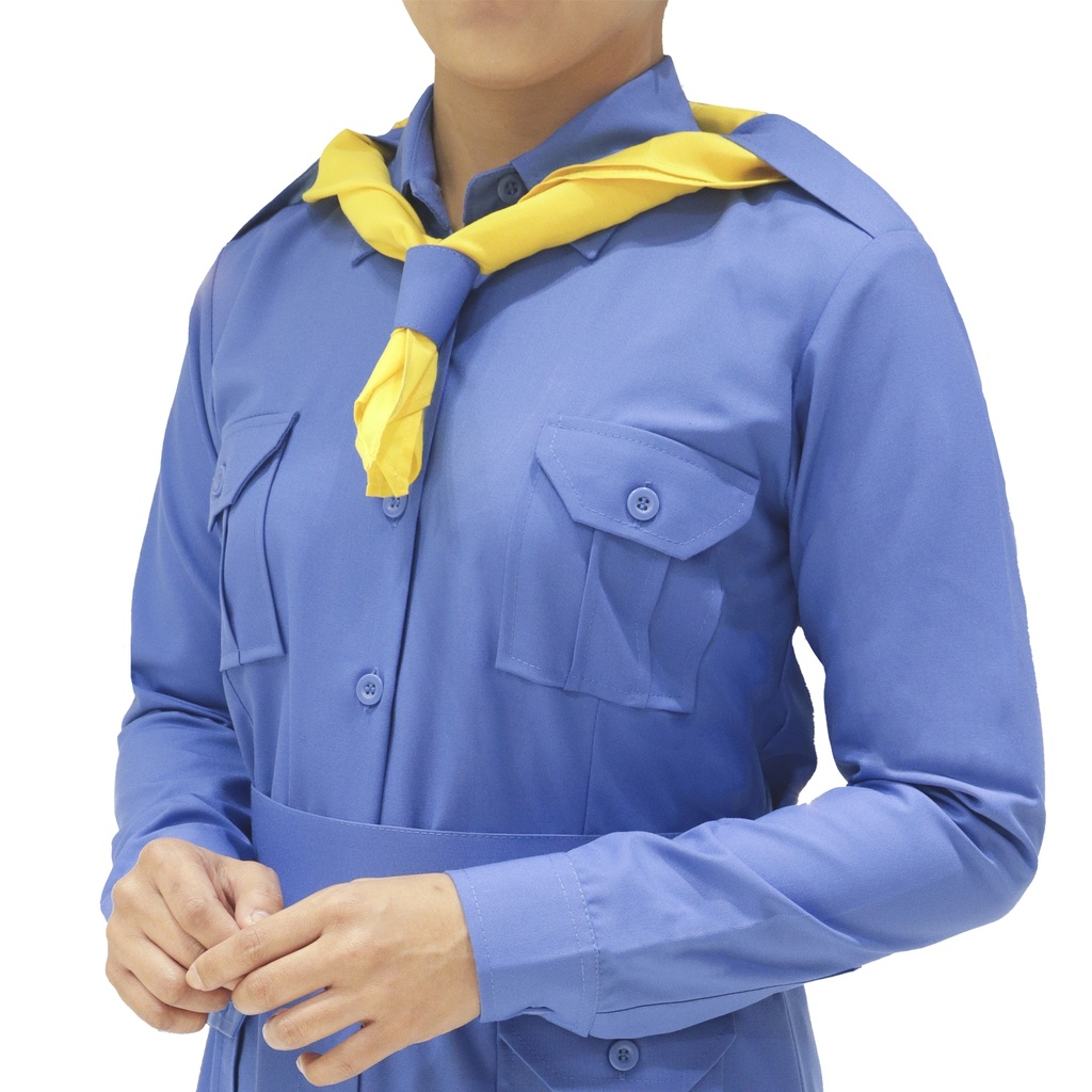 Georgia Uniforms - Yellow Governments School Scouts Scarf