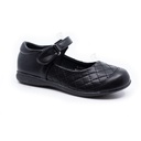 Georgia Uniforms - Girls Riptape Formal Shoes With Pattern