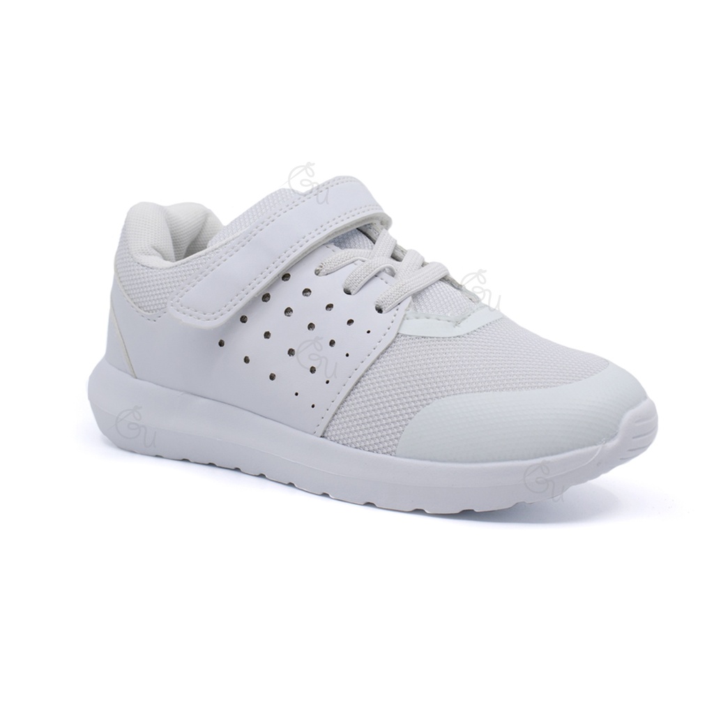 Georgia Uniforms - White Riptape Sports Shoes