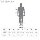 Scrub Jacket Size Chart