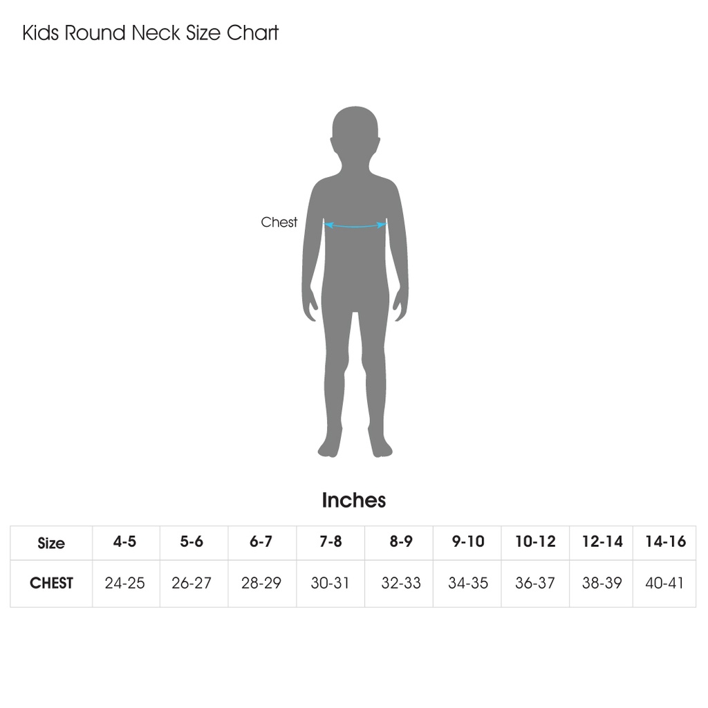 Kids Round Neck T-Shirt