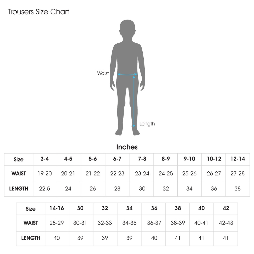 Georgia Uniforms - Boys Grey Trousers For Grade 1 To 6