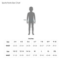 Black Sports Tricot Joggers For Grade 1 To 6