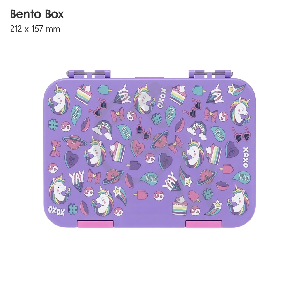 Purple Unicorn Bag Complete Set