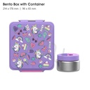 Purple Unicorn Bag Complete Set