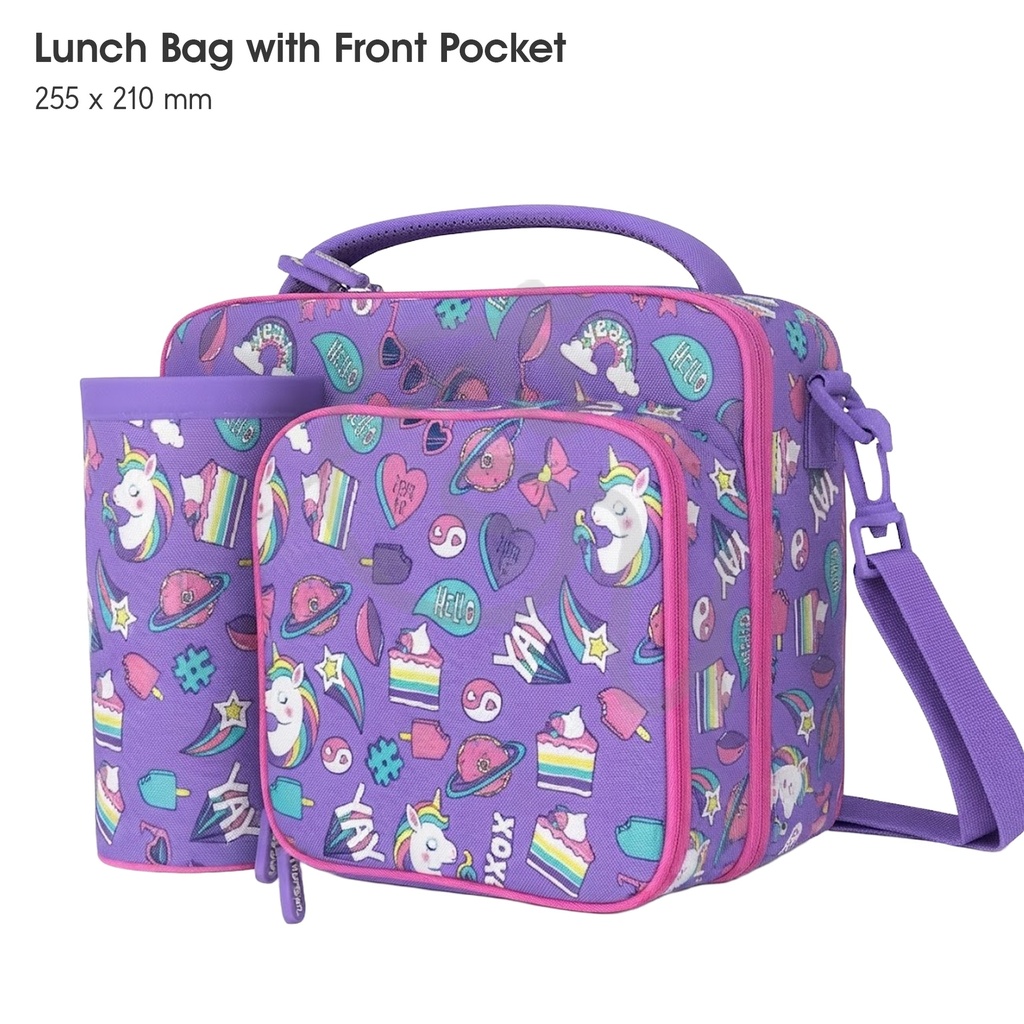 Purple Unicorn Bag Complete Set