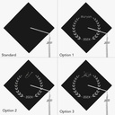 Georgia Uniforms - Elite Graduation Cap Options