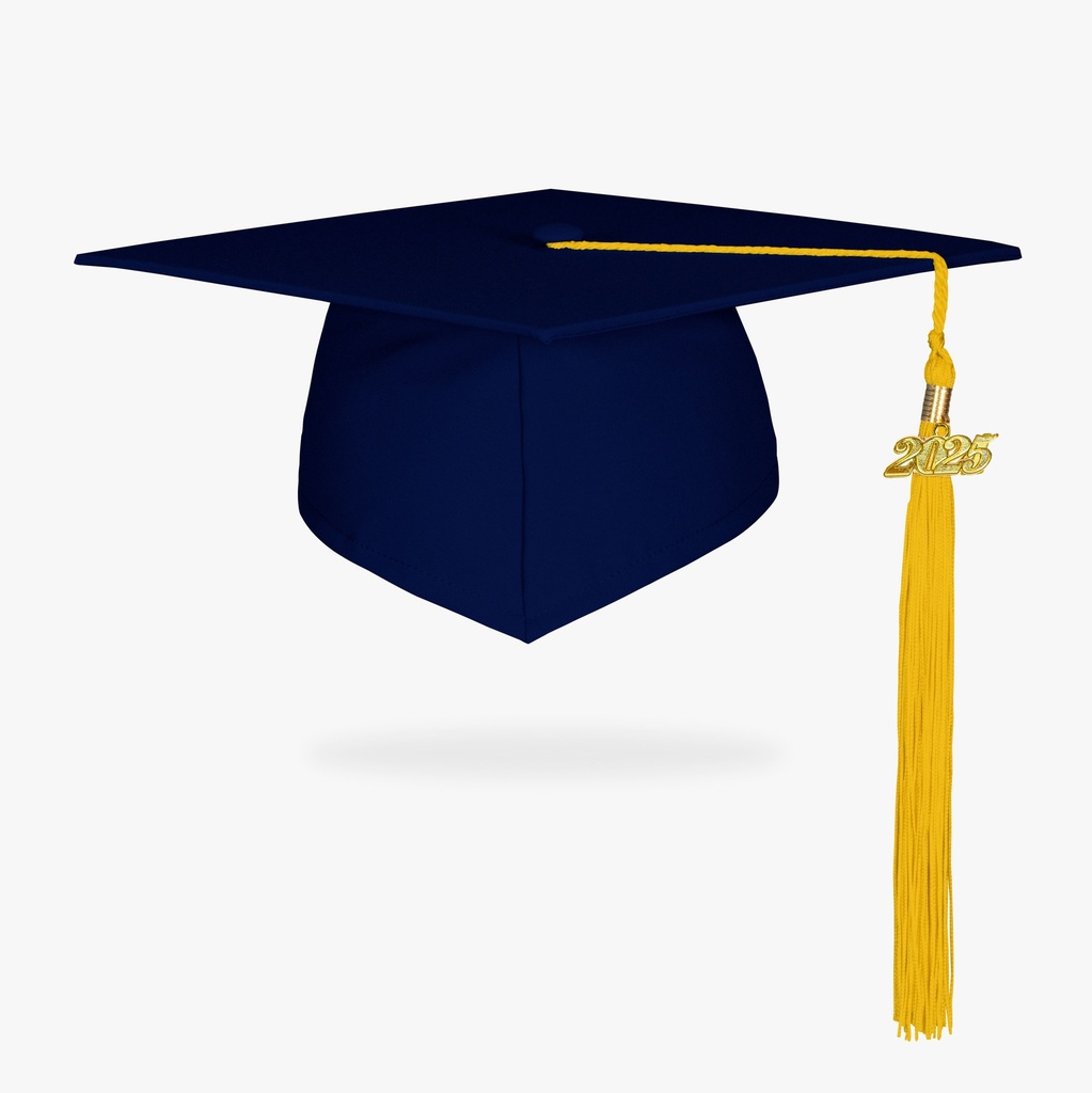 Georgia Uniforms - Royal Graduation Cap