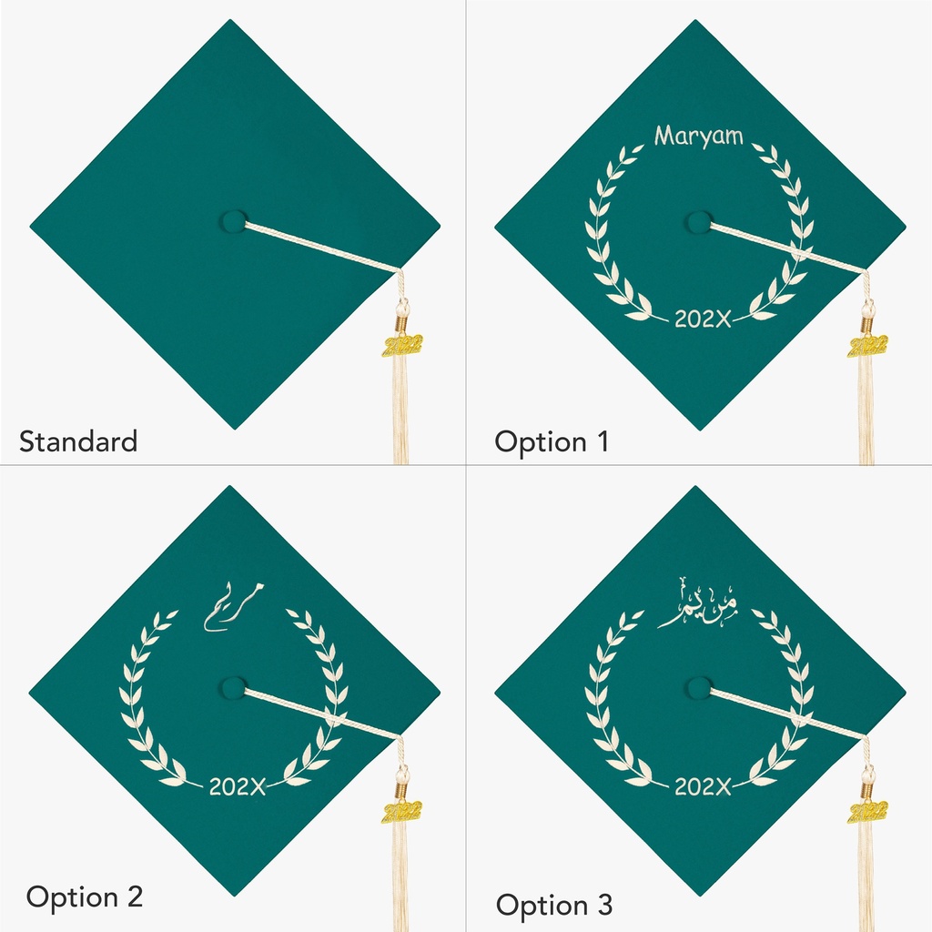 Georgia Uniforms - Kids Classic Graduation Cap Options
