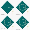 Georgia Uniforms - Kids Classic Graduation Cap Options