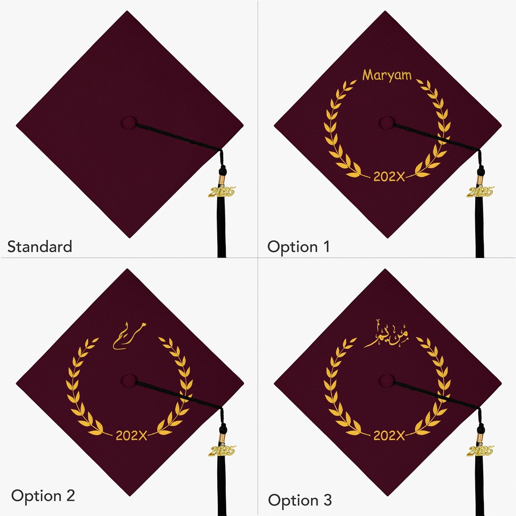 Georgia Uniforms - Kids Smart Graduation Cap Options