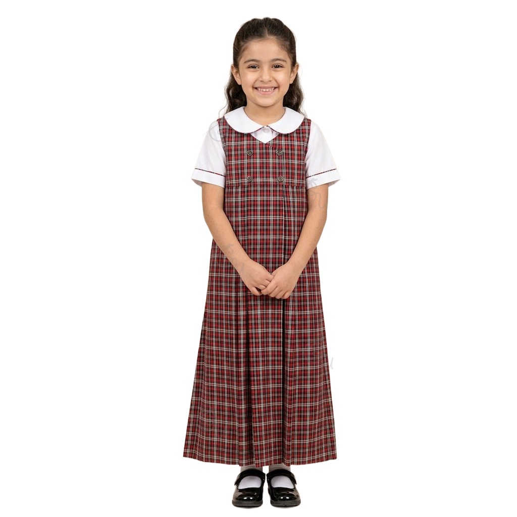 Georgia Uniforms - Pinafore Buttoned Jumper G1 to G6