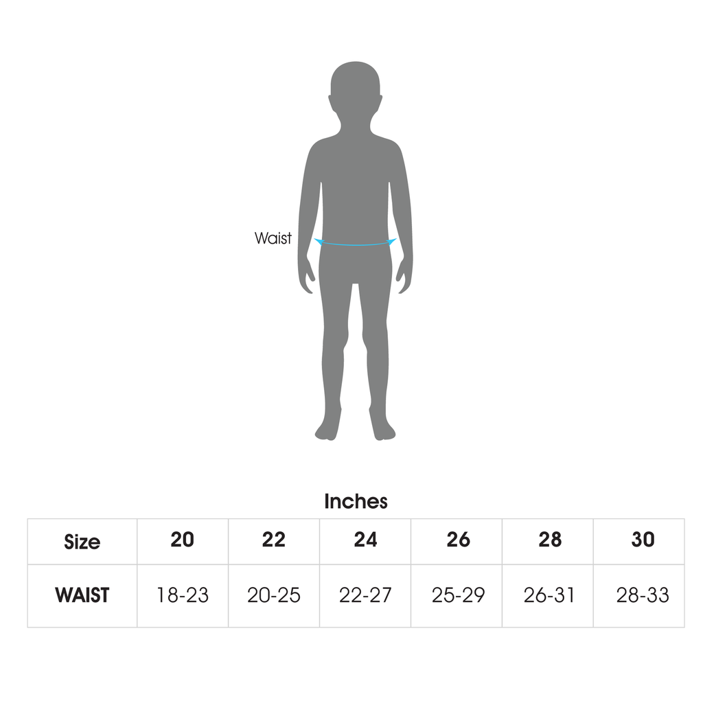 Georgia Uniforms - Boy's Formal Belt Size Chart