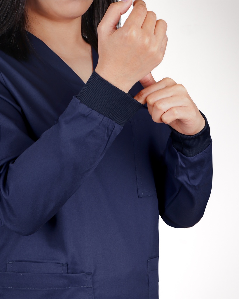 Georgia Uniforms - Long Sleeve Rib Cuffs Scrub