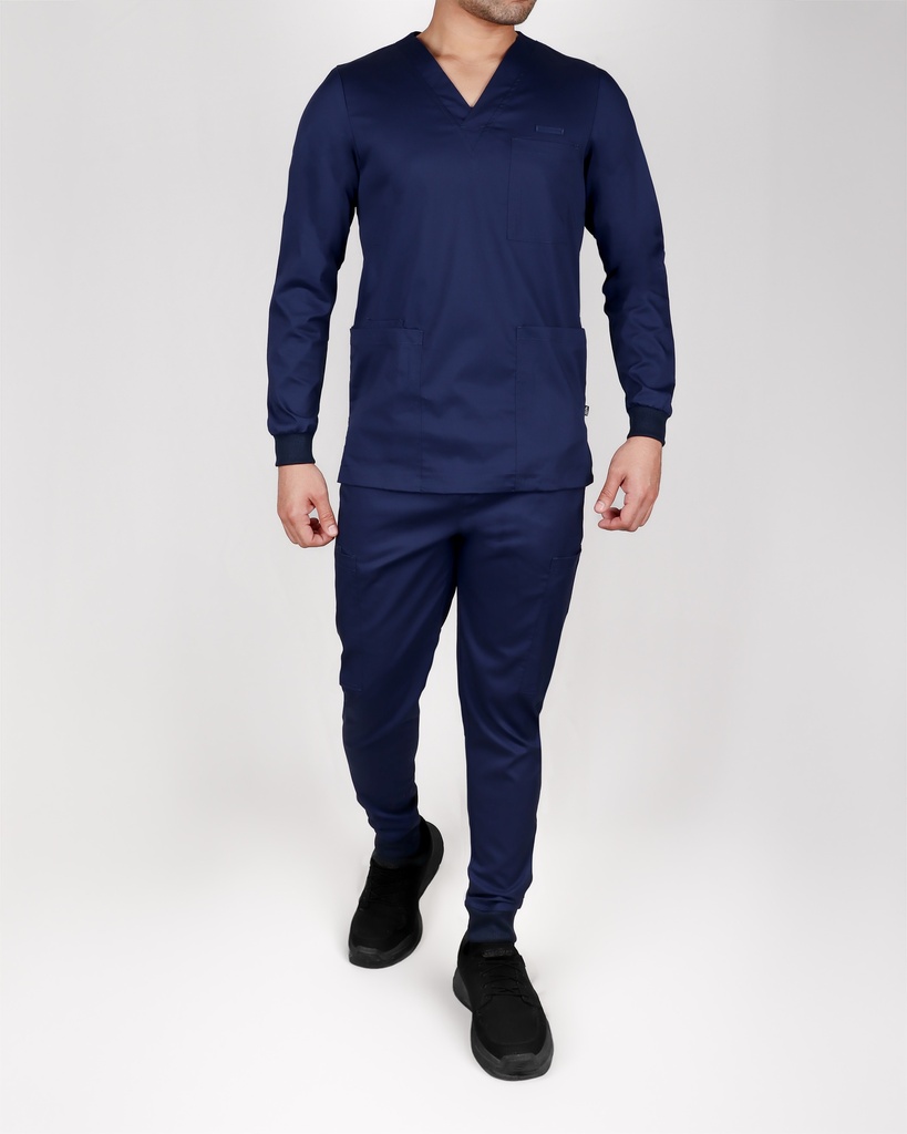 Georgia Uniforms - Long Sleeve Rib Cuffs Scrub