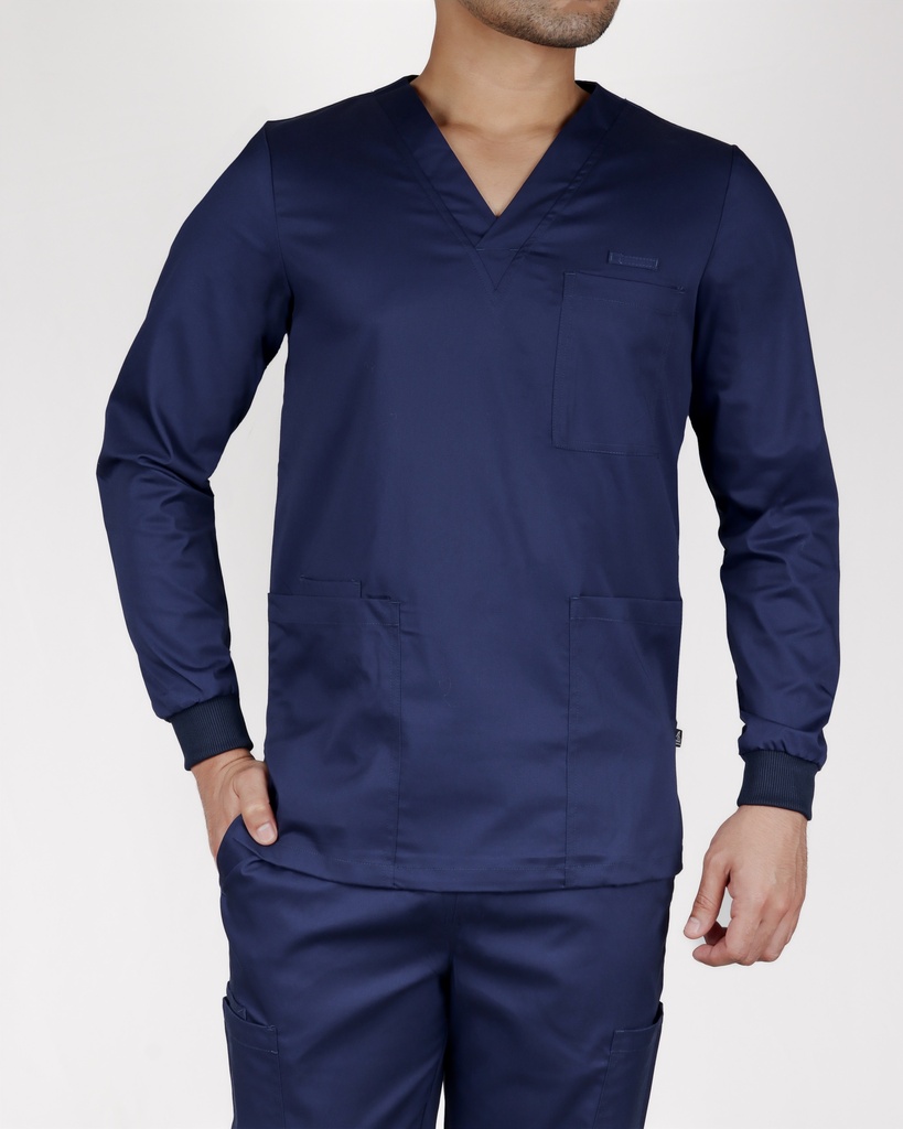 Georgia Uniforms - Long Sleeve Rib Cuffs Scrub