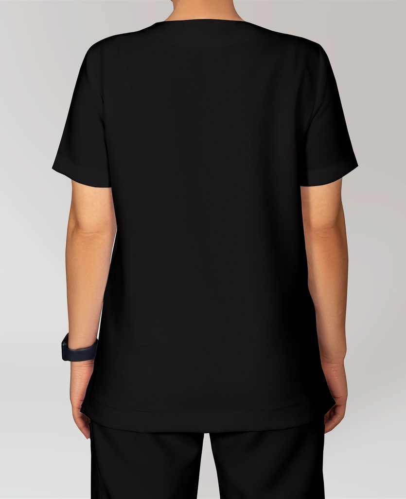 Georgia Uniforms - Black Tailored Scrubs