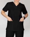 Georgia Uniforms - Black Tailored Scrubs