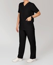 Georgia Uniforms - Black Tailored Scrubs