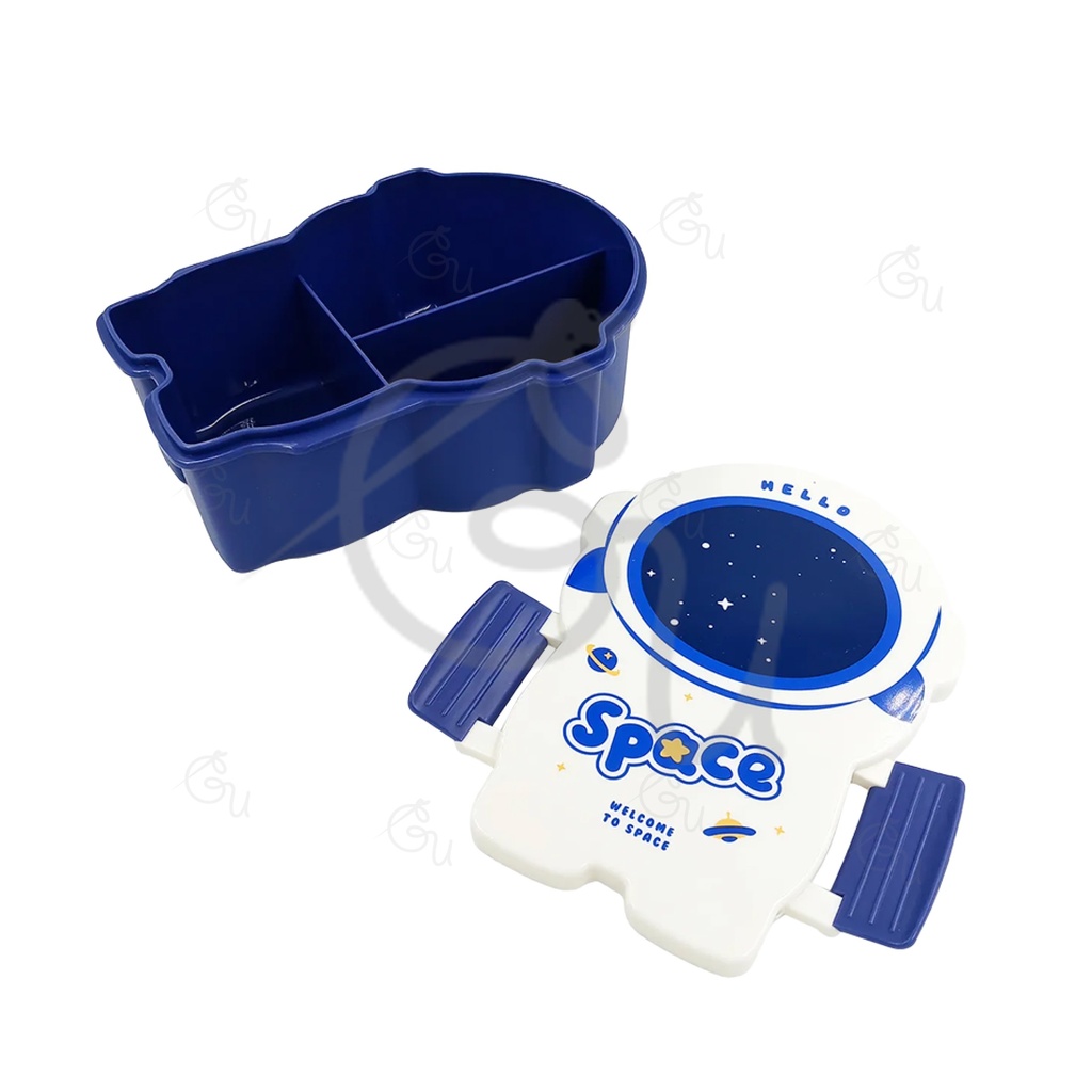 Astronaut White Bento Box