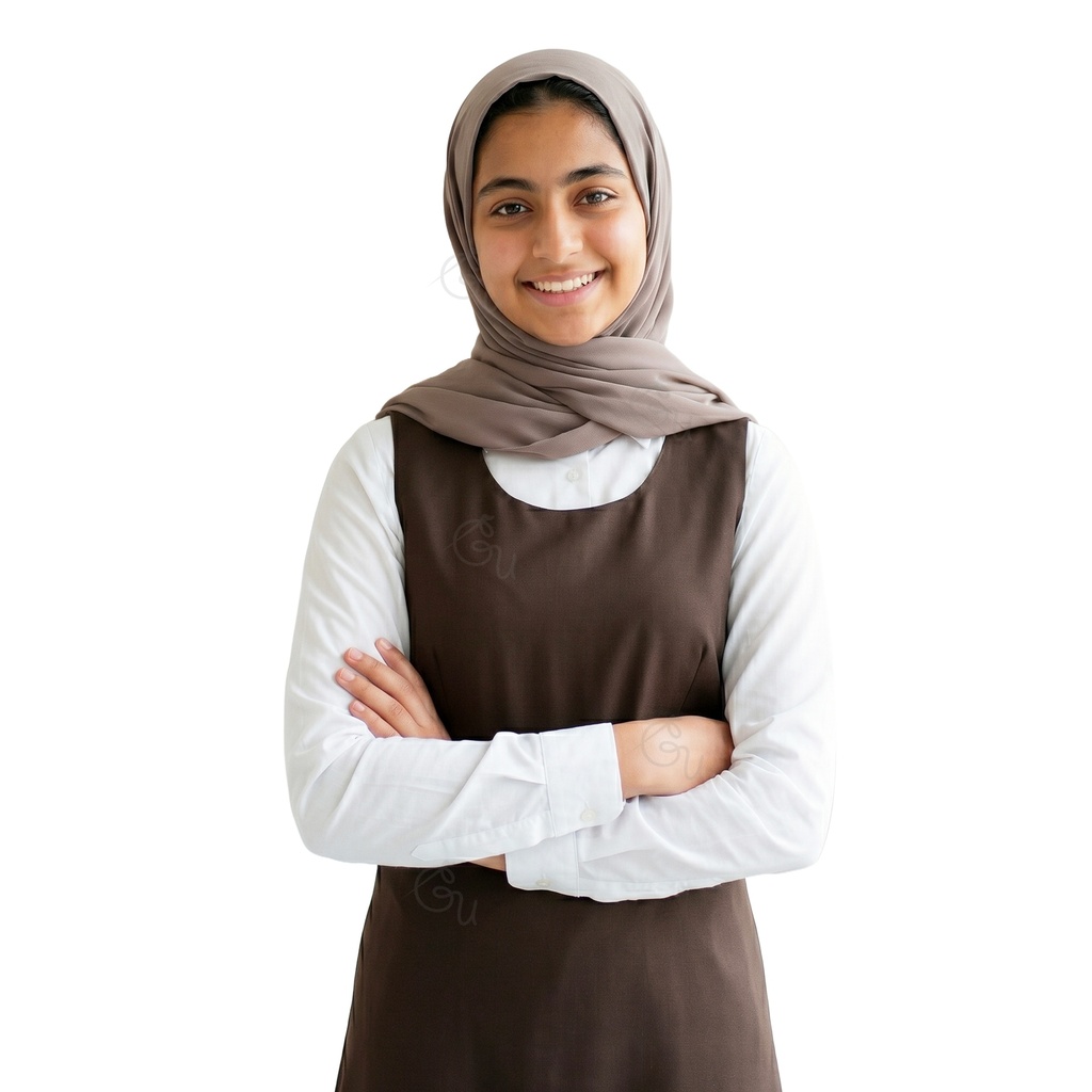 Girls Pinafore For Grade 7 To 9