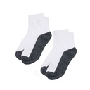 White Socks With Grey Bottom
