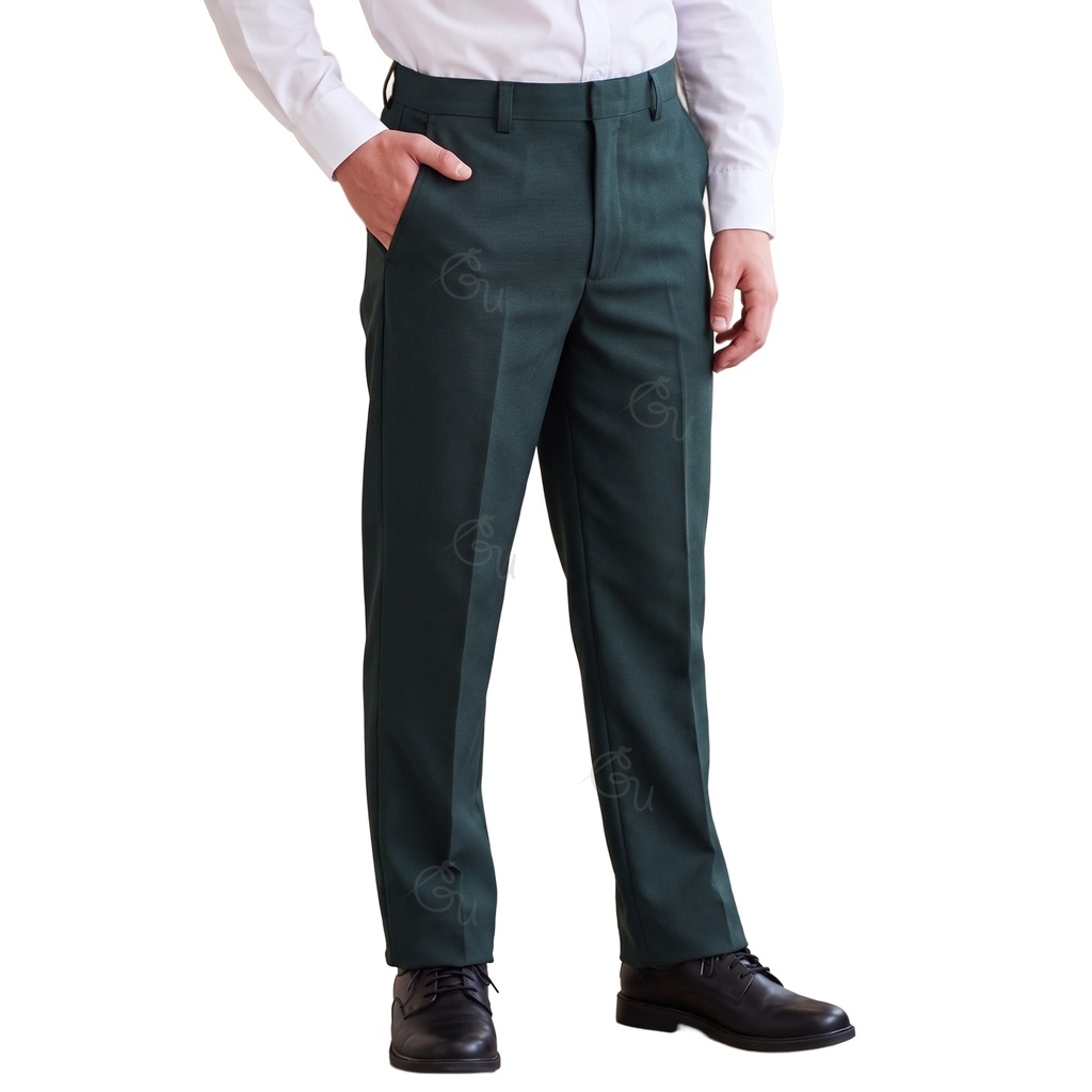 Boys Green Trousers For Grade 10 To 12
