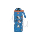 Astronaut Bottle with Straw