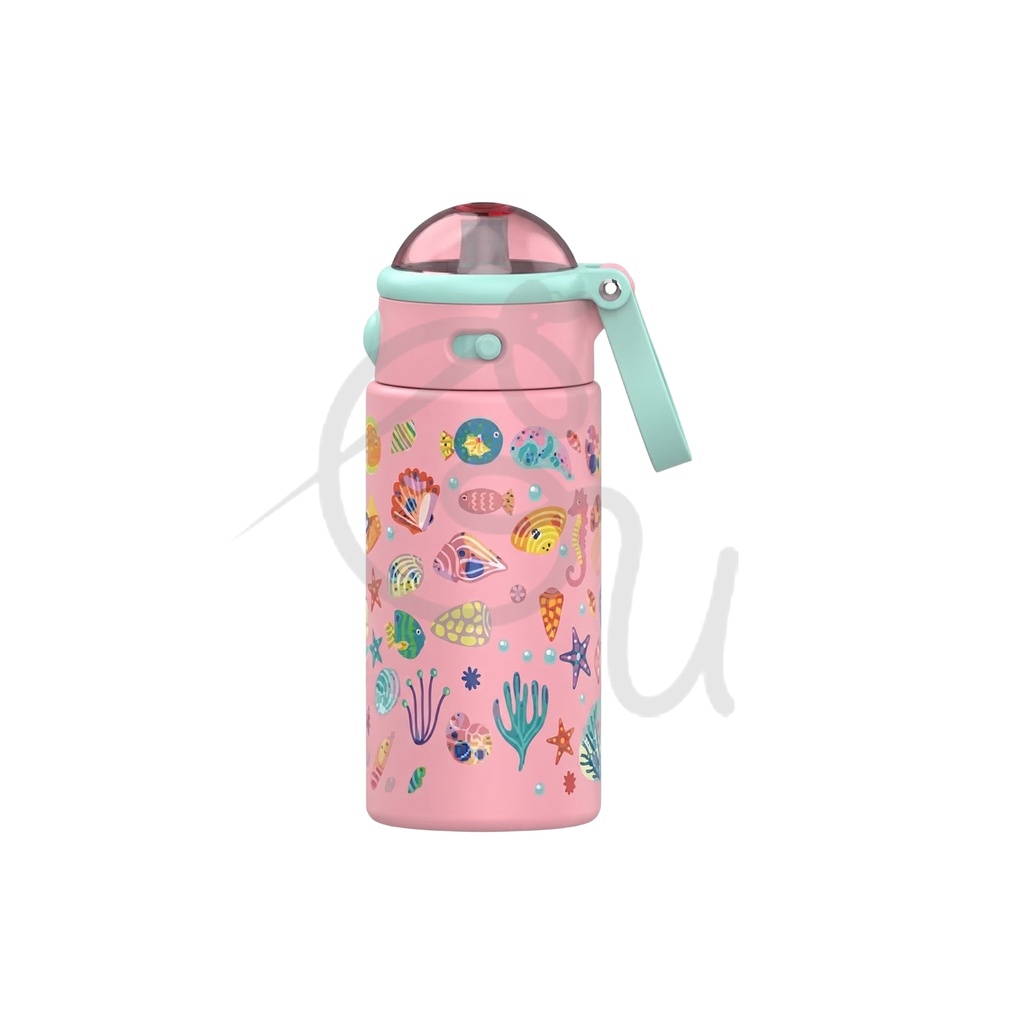Sea Bottle with Straw