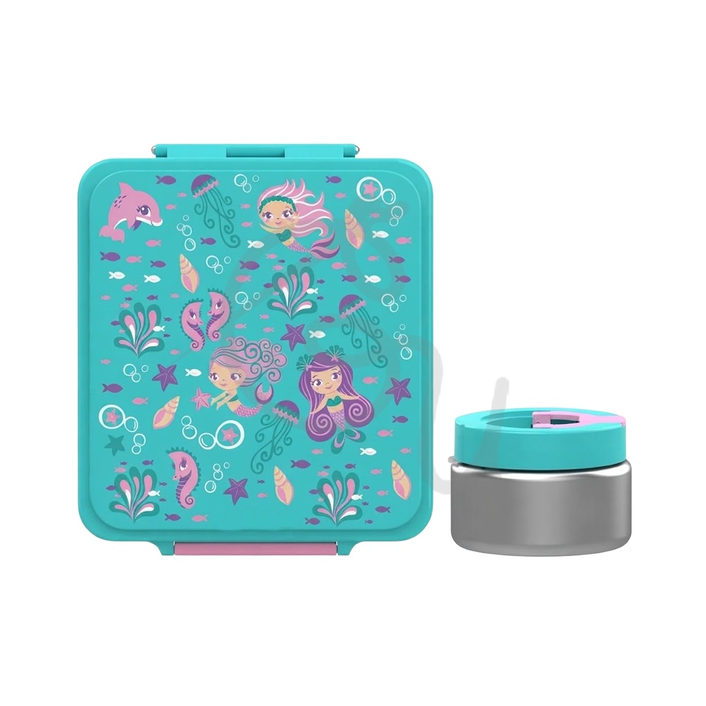 Mermaid Bento Box with Container