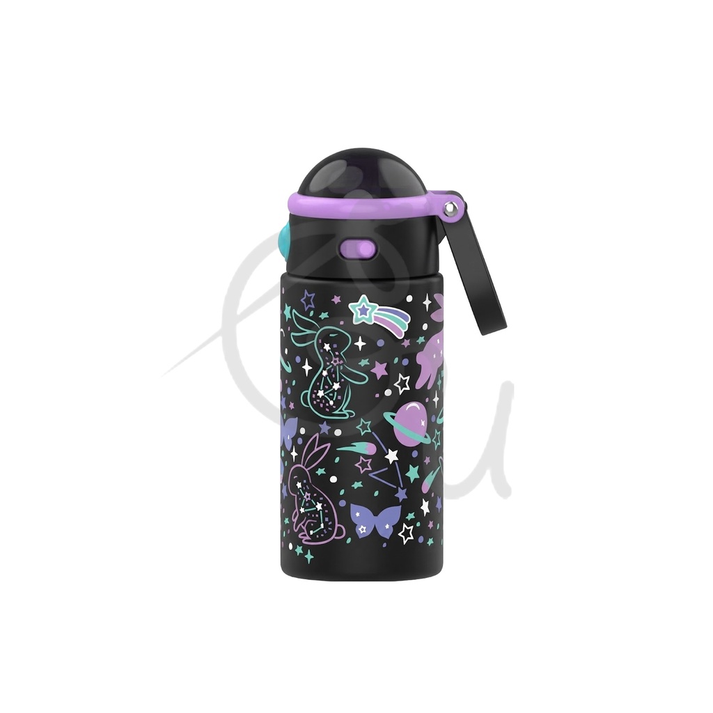 Rabbits Bottle with Straw