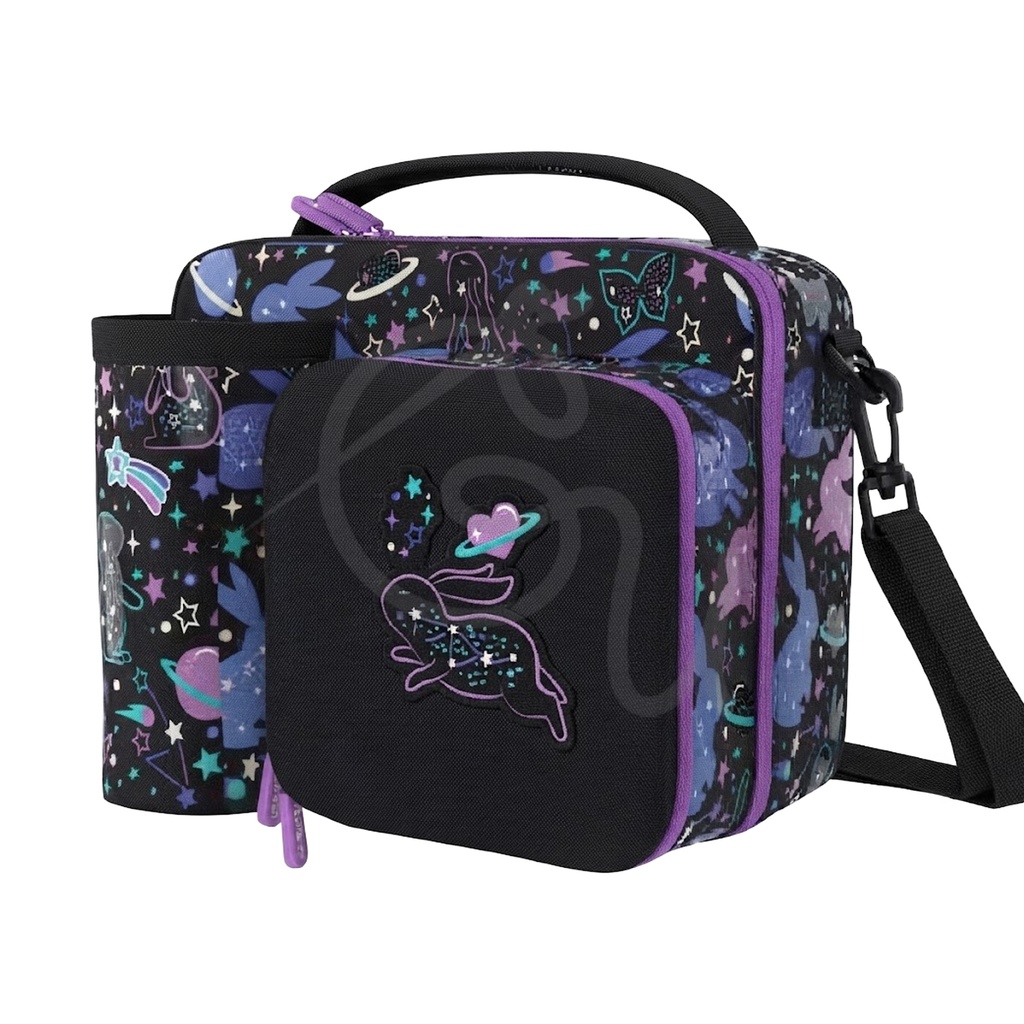 Rabbits Lunch Bag with Front Pocket