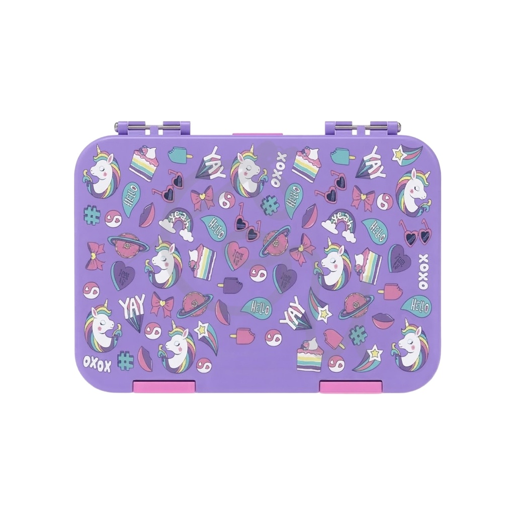 Purple Unicorn Bento Box 