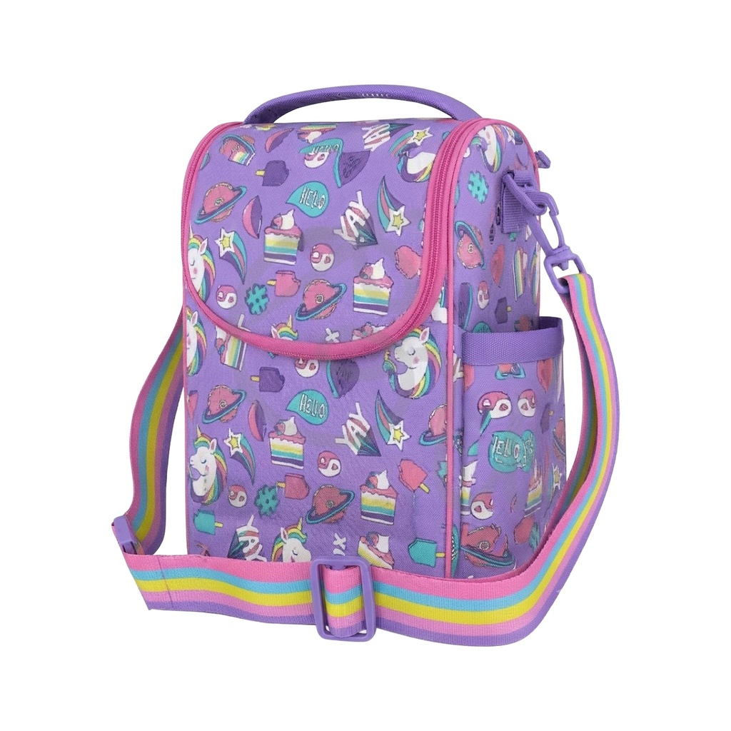Purple Unicorn Lunch Bag 