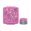 Pink Rabbits Bento Box with Container
