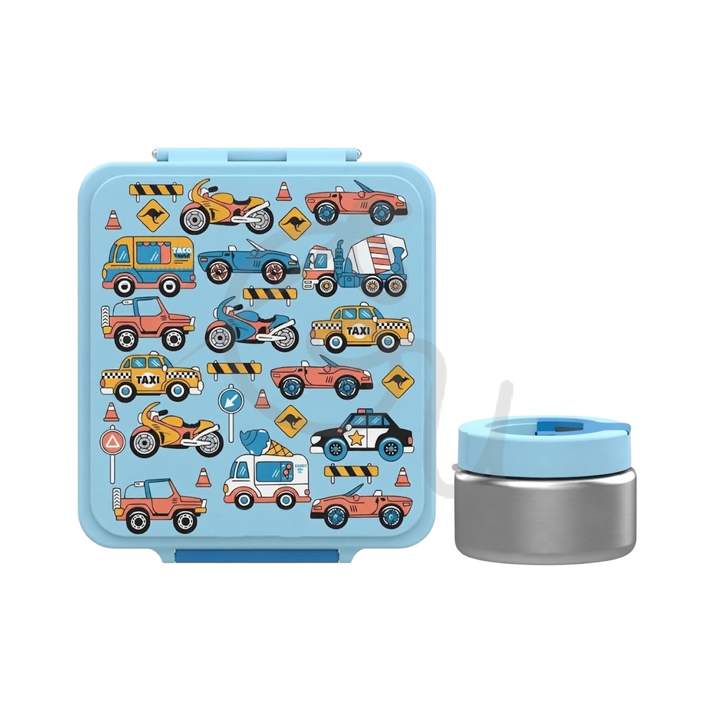 Cars Bento Box with Container