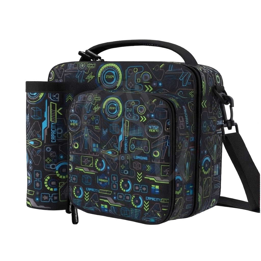 Gaming Lunch Bag with Front Pocket