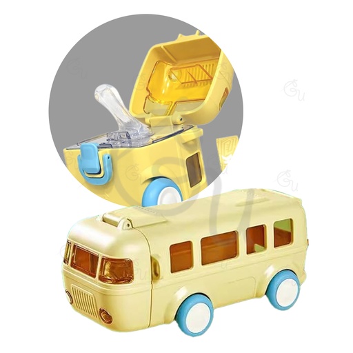 Yellow School Bus Bottle