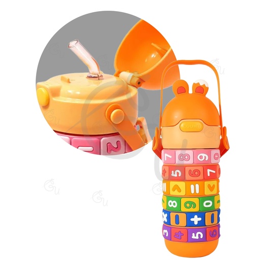 Orange Fidget Bottle