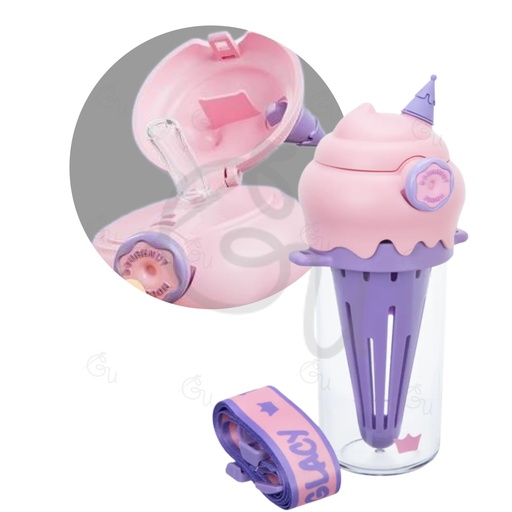 Purple Ice Cream Bottle