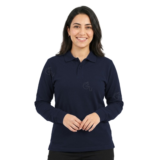 Adults Long Polo T-Shirt