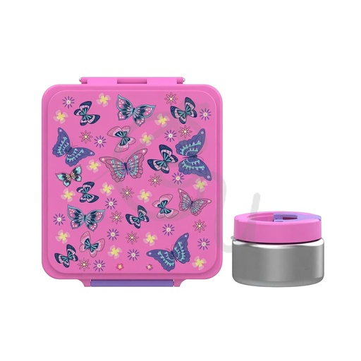 Butterflies Bento Box with Container