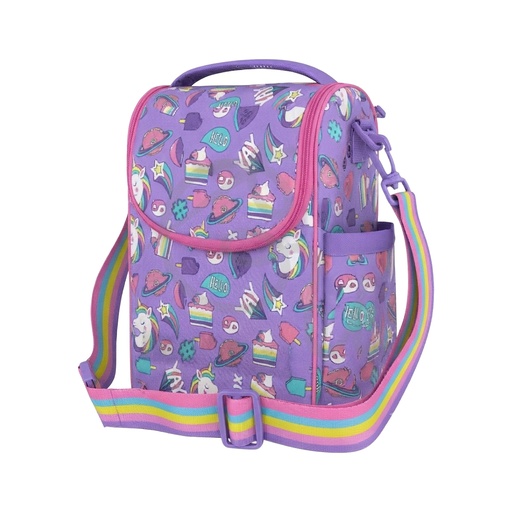 Purple Unicorn Lunch Bag